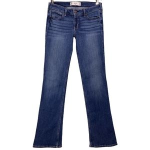 Hollister Dark Wash Low Rise Boot Cut Jeans | Size 11R